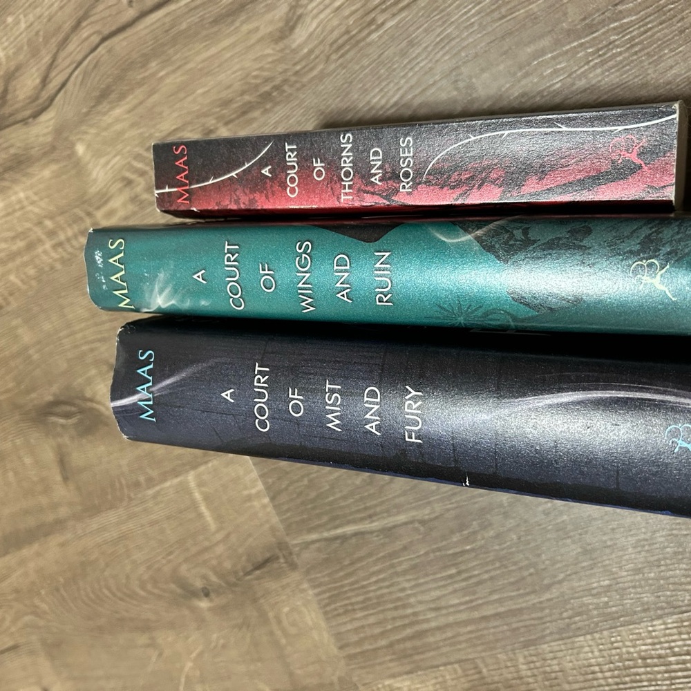 A Court of Thorns and Roses Series Paperback & Hardcover Set original covers